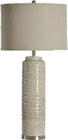 Cream Ceramic Table Lamp