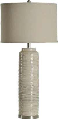 Cream Ceramic Table Lamp
