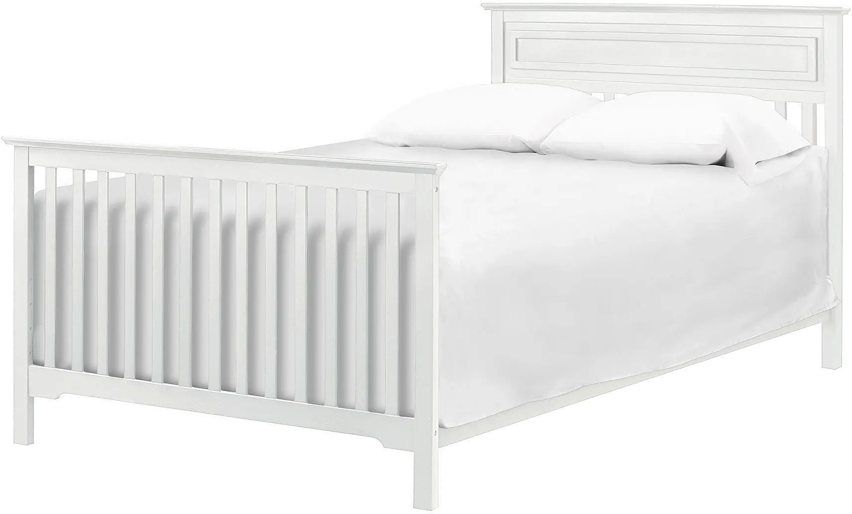 White Classic 4-in-1 Convertible Crib - Autumn-6