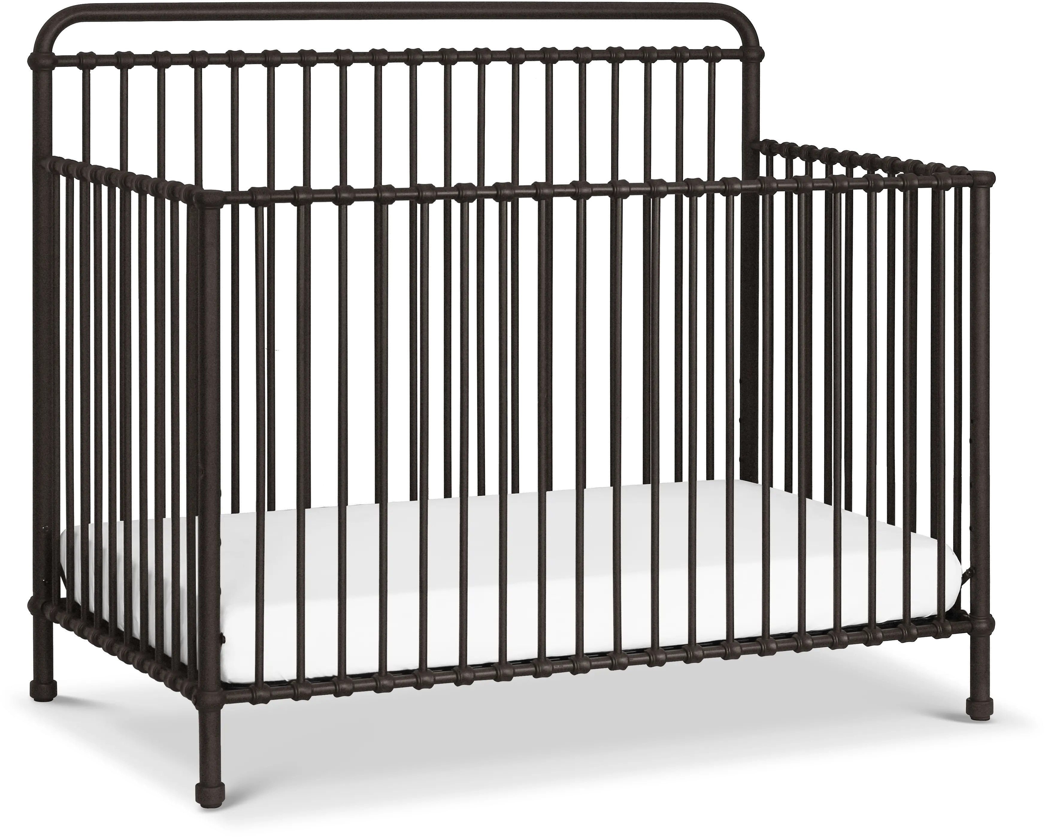 Vintage Iron 4-in-1 Convertible Crib - Winston -3