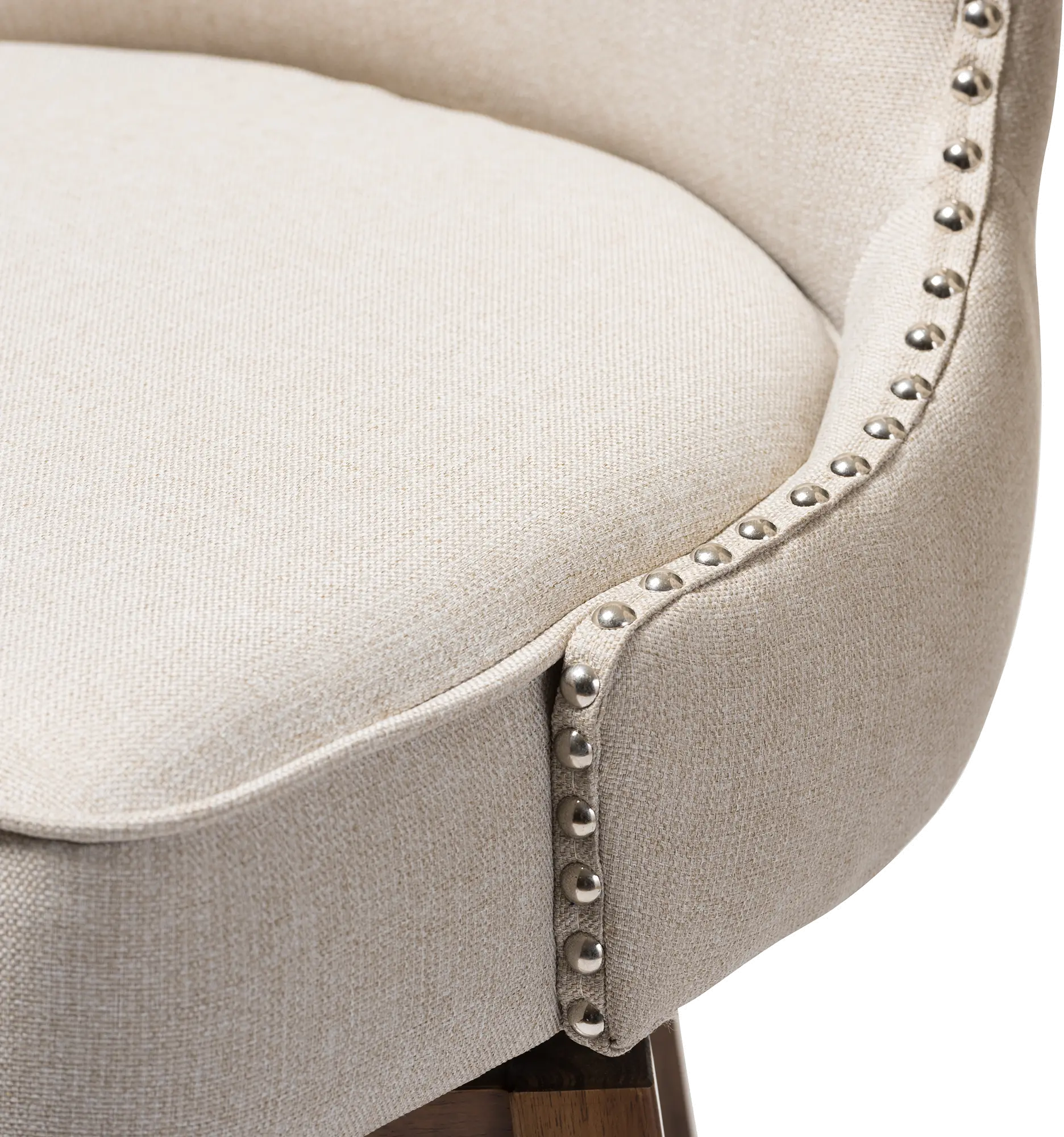 7074-2PC-RCW Gradisca Taupe Upholstered Swivel Bar Stools - Set of 2-6