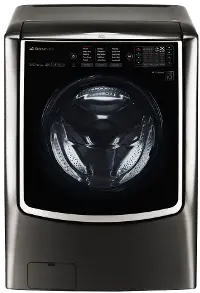 WM9500HKA LG  Signature 5.8 cu. ft. Front Load Washer - Black Stainless Steel