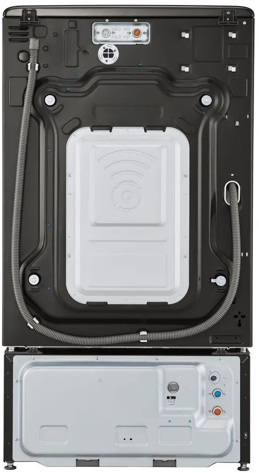 WM9500HKA LG  Signature 5.8 cu. ft. Front Load Washer - Black Stainless Steel-5