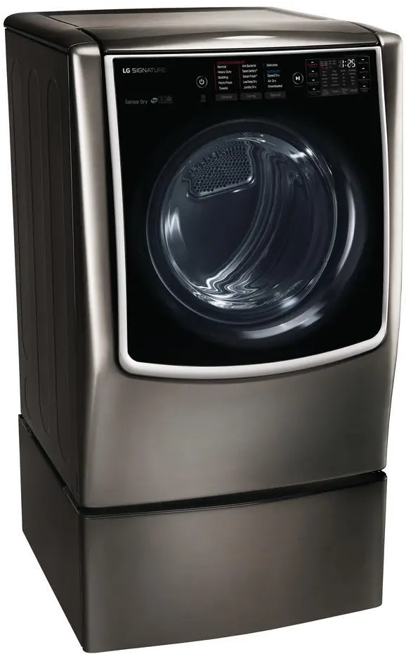 DLEX9500K LG Signature Electric Dryer - 9.0 Cu. Ft. Black Stainless Steel-5