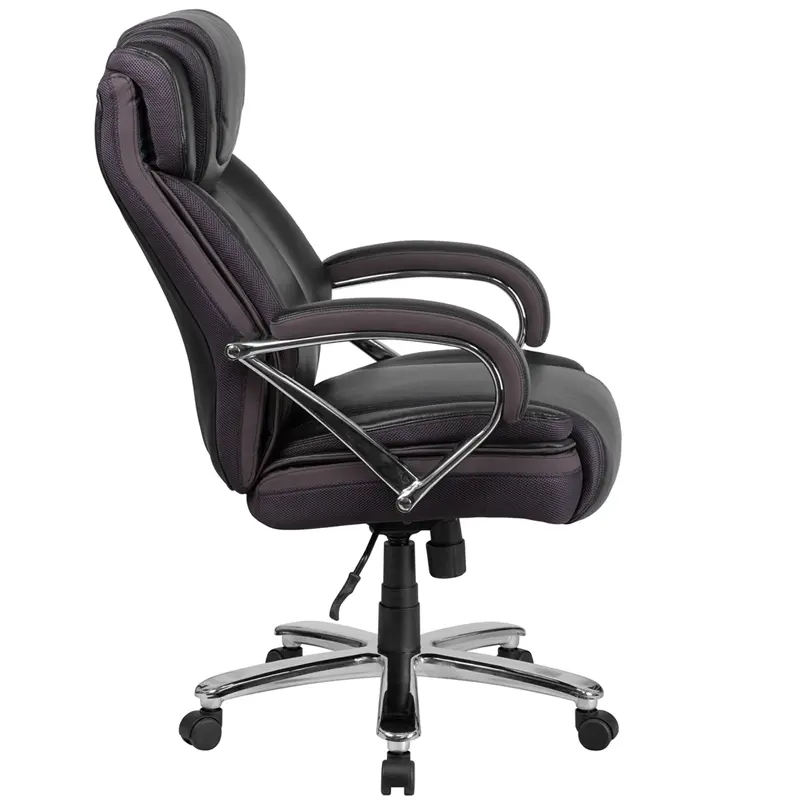 Big and Tall Black Executive Office Chair-2