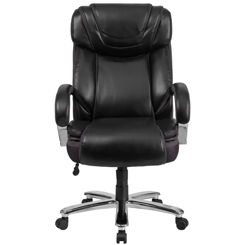Big and Tall Black Executive Office Chair-4