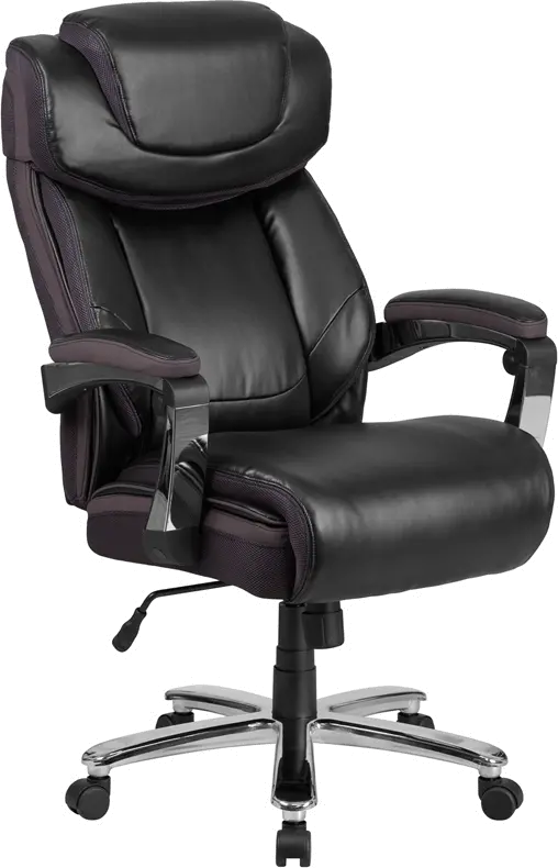 Big & Tall Black Executive Office Chair-1