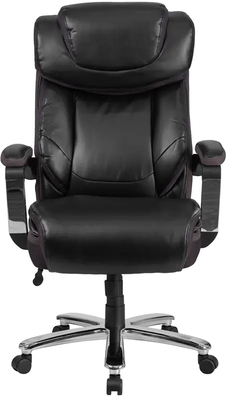 Big & Tall Black Executive Office Chair-5