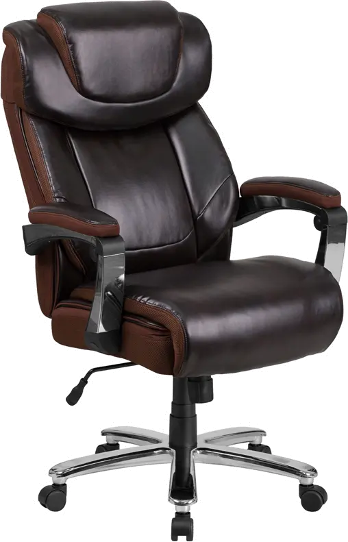 Brown Executive Office Chair - Big & Tall-1