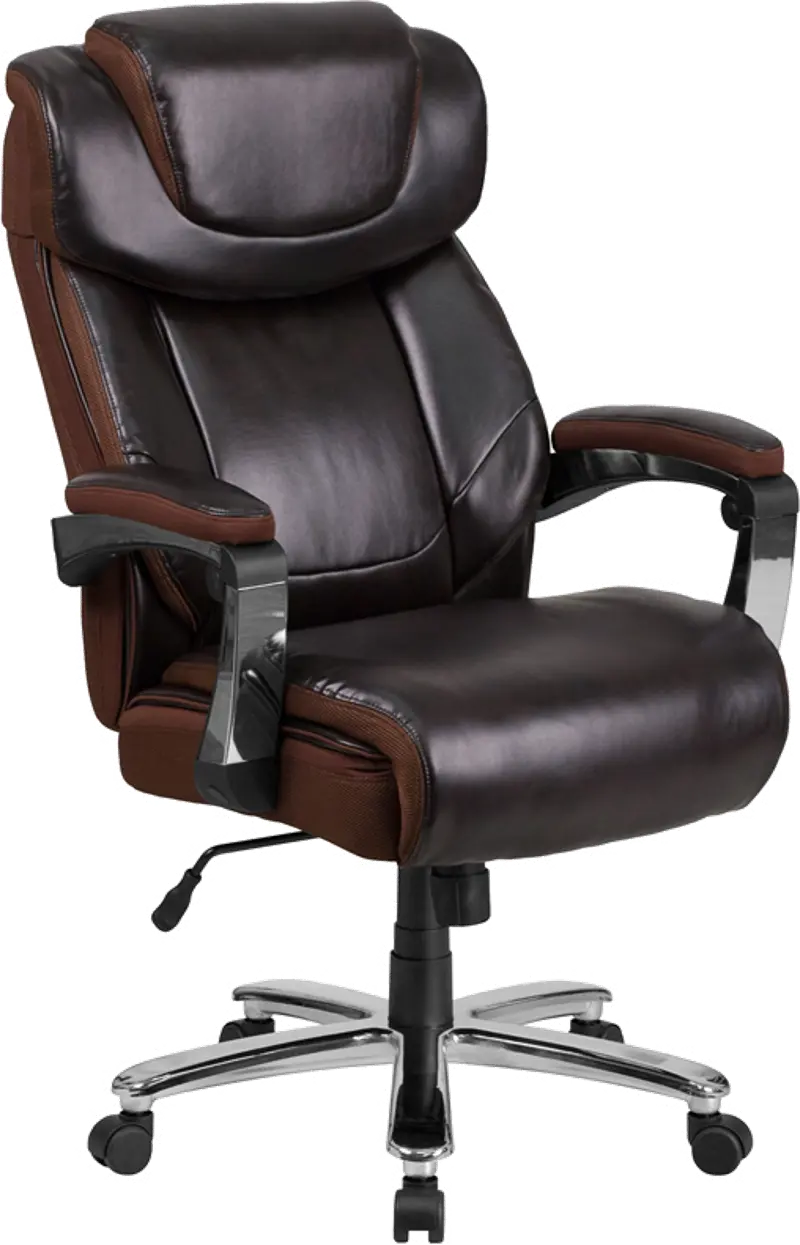 Brown Executive Office Chair - Big & Tall