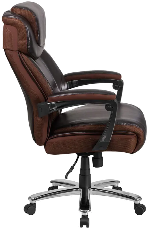 Brown Executive Office Chair - Big & Tall-3