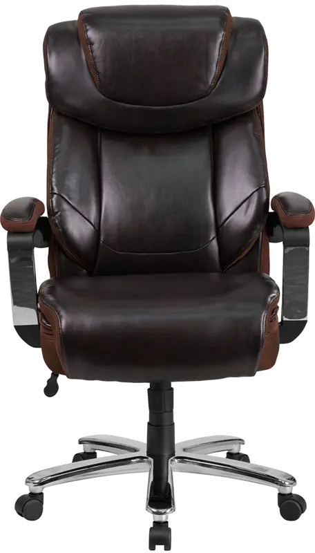 Brown Executive Office Chair - Big & Tall-5
