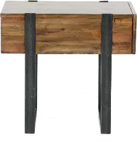 Prescott Brown Chairside Table