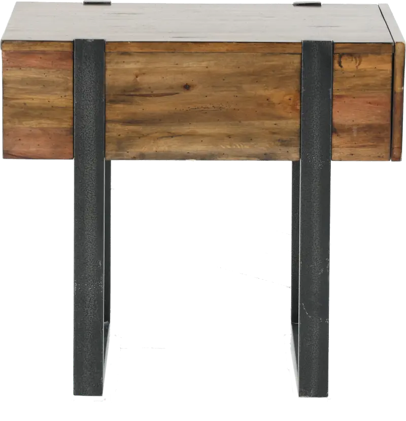 Prescott Brown Chairside Table