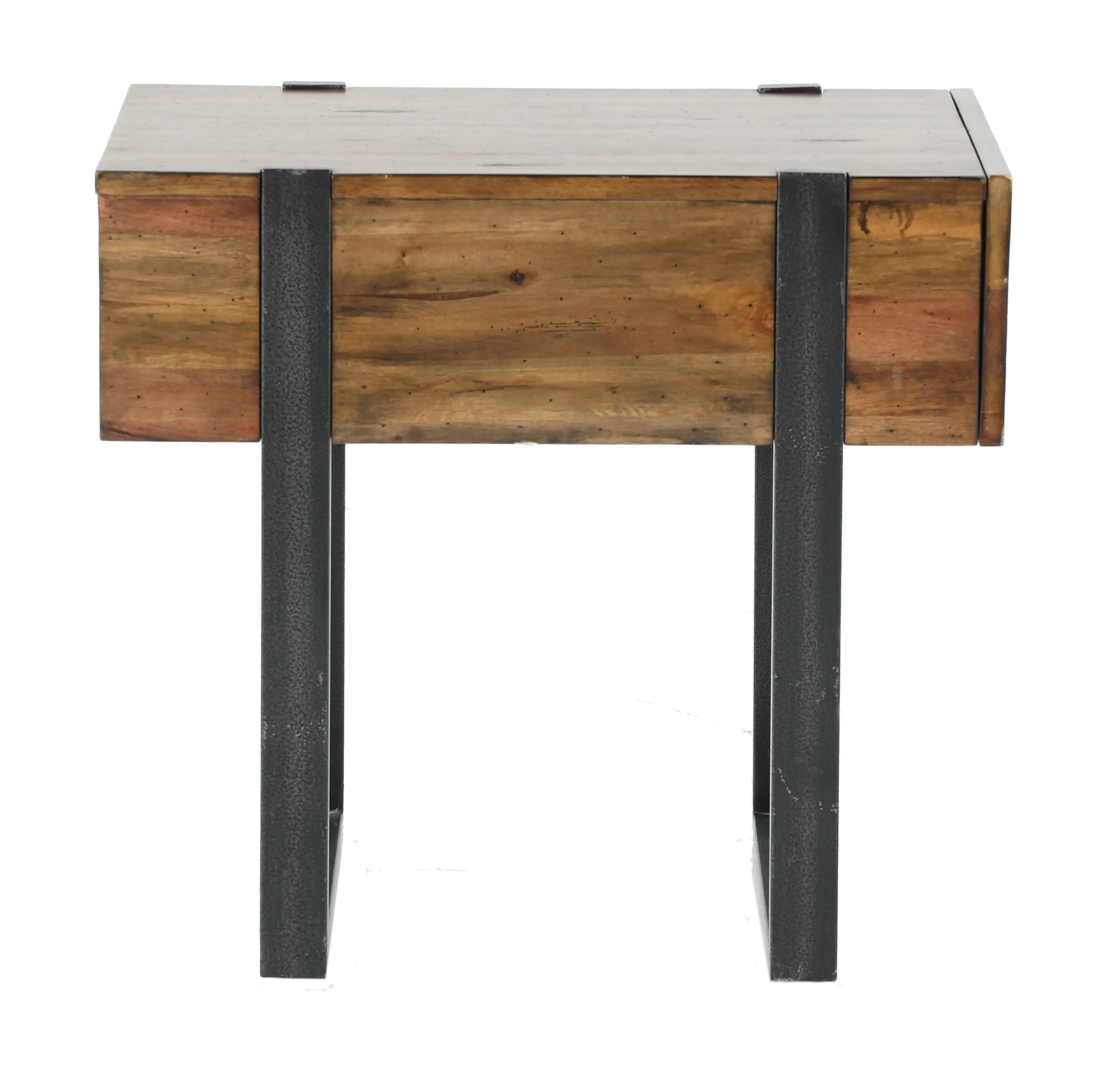 Prescott Brown Chairside Table-6