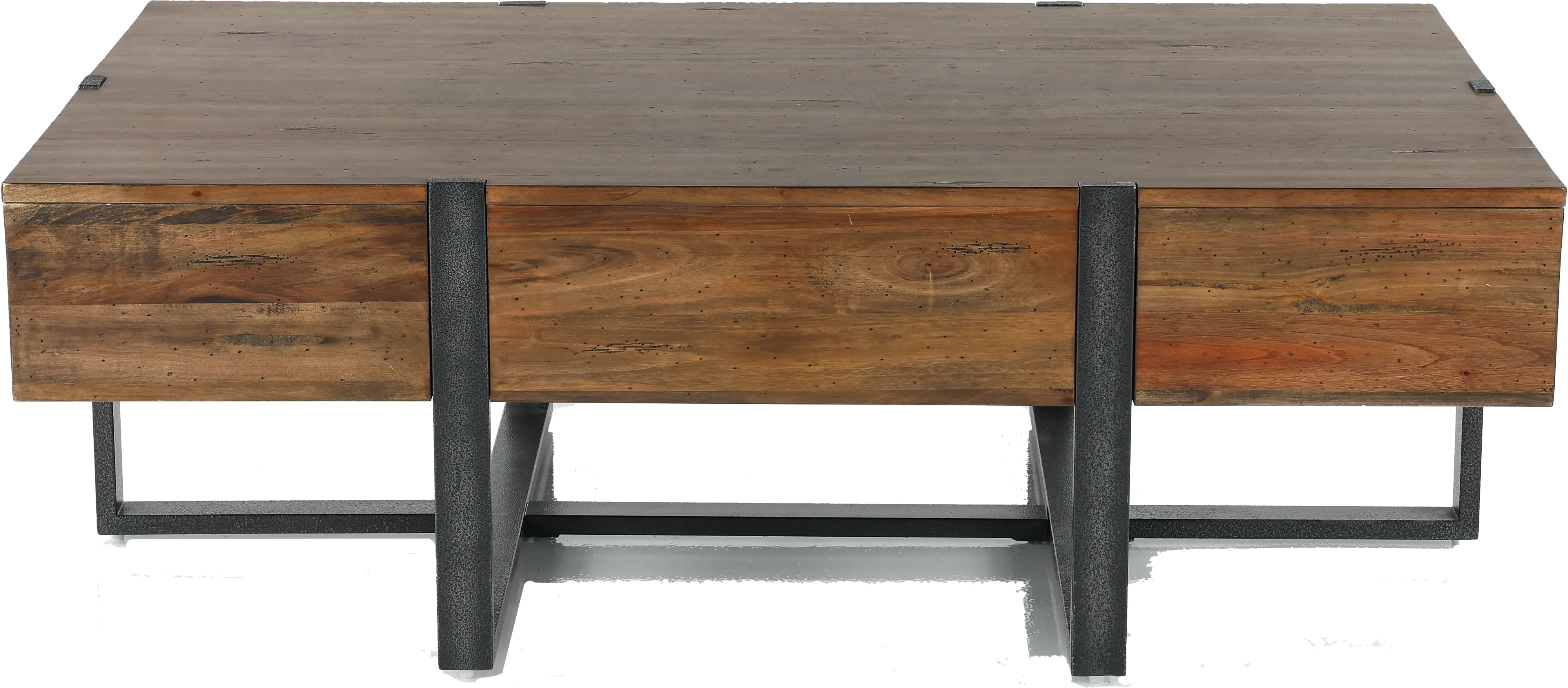 Prescott Brown Coffee Table-1