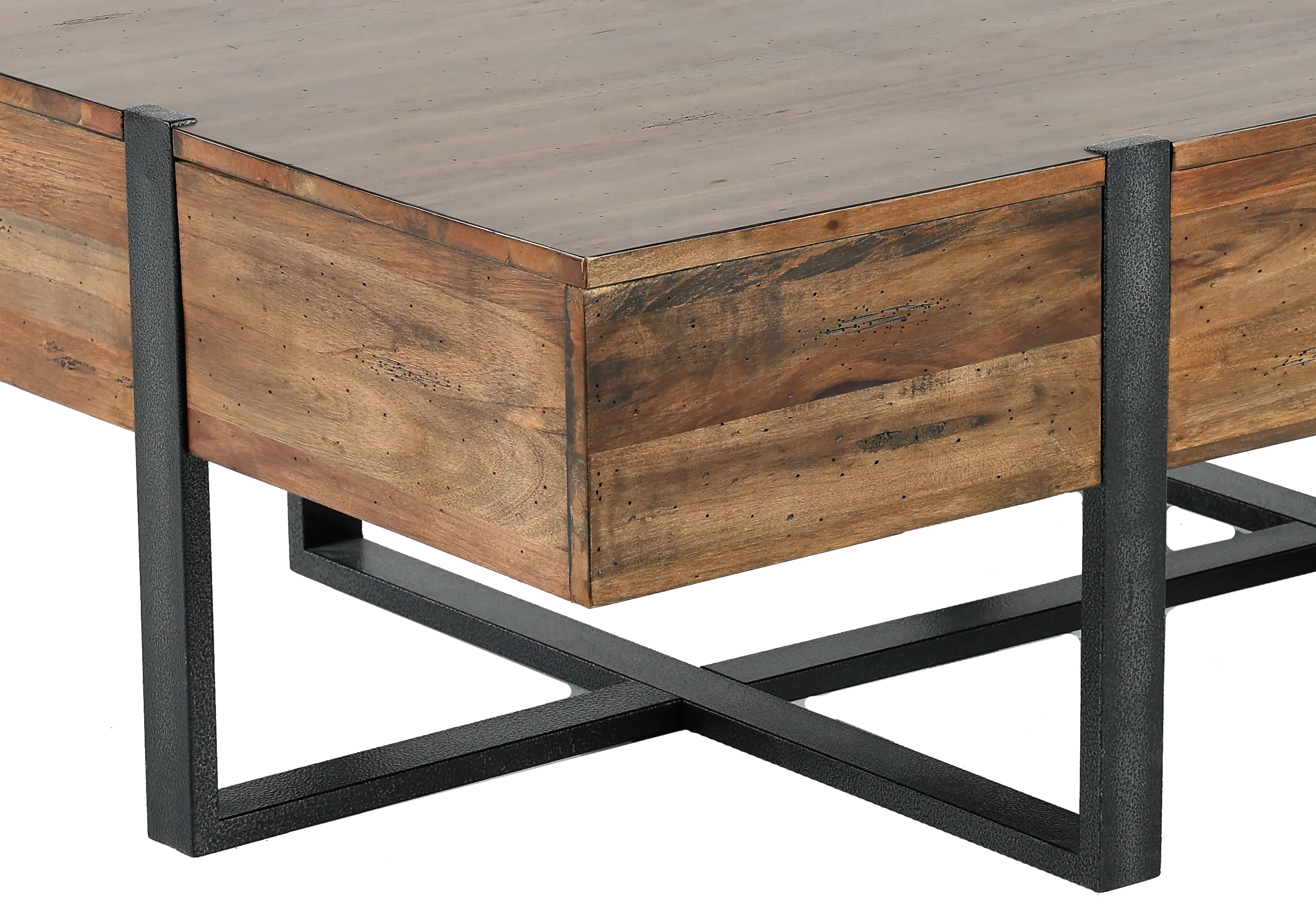 Prescott Brown Coffee Table-5