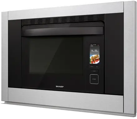 SSC3088AS Sharp 1.1 cu ft SuperSteam Single Wall Oven - Stainless Steel 30 Inch-3