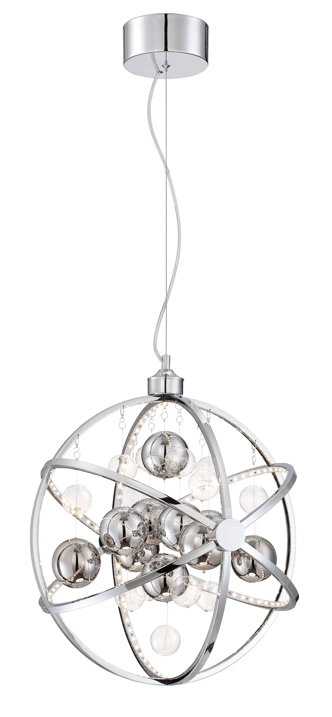 6 Light Adjustable LED Pendant - Marilyn-1