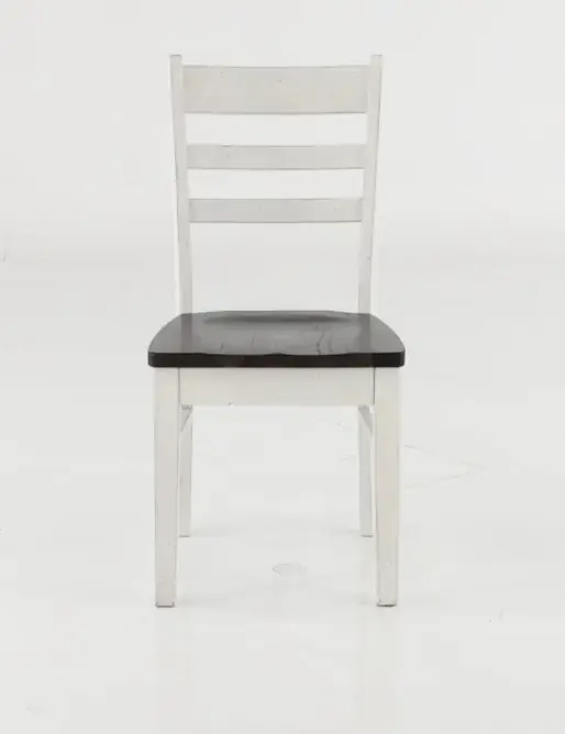 Bourbon County White Two-Tone Dining Room Chair-7