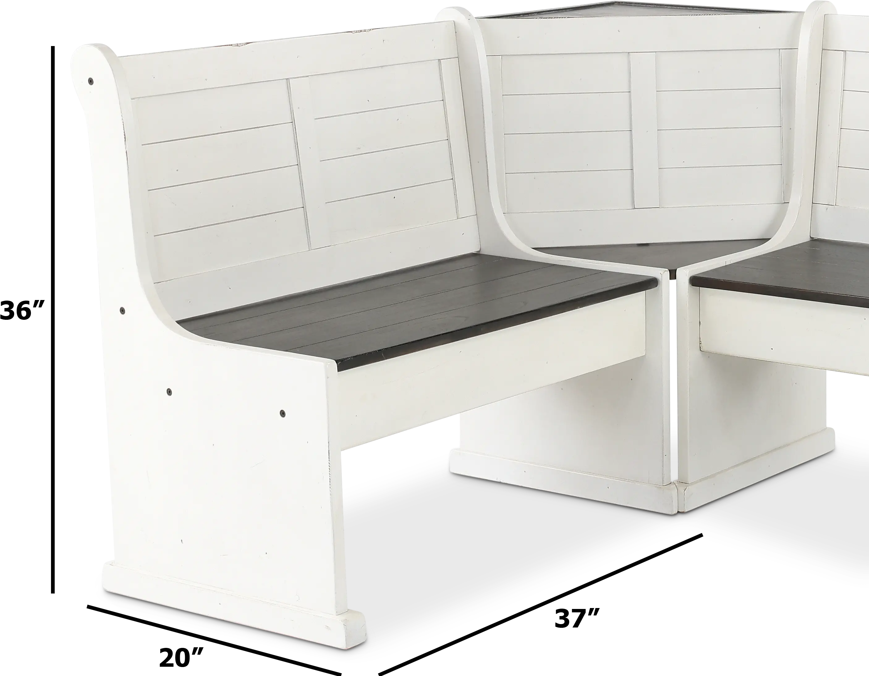 Bourbon County French Country 5 Piece Corner Dining Set-5