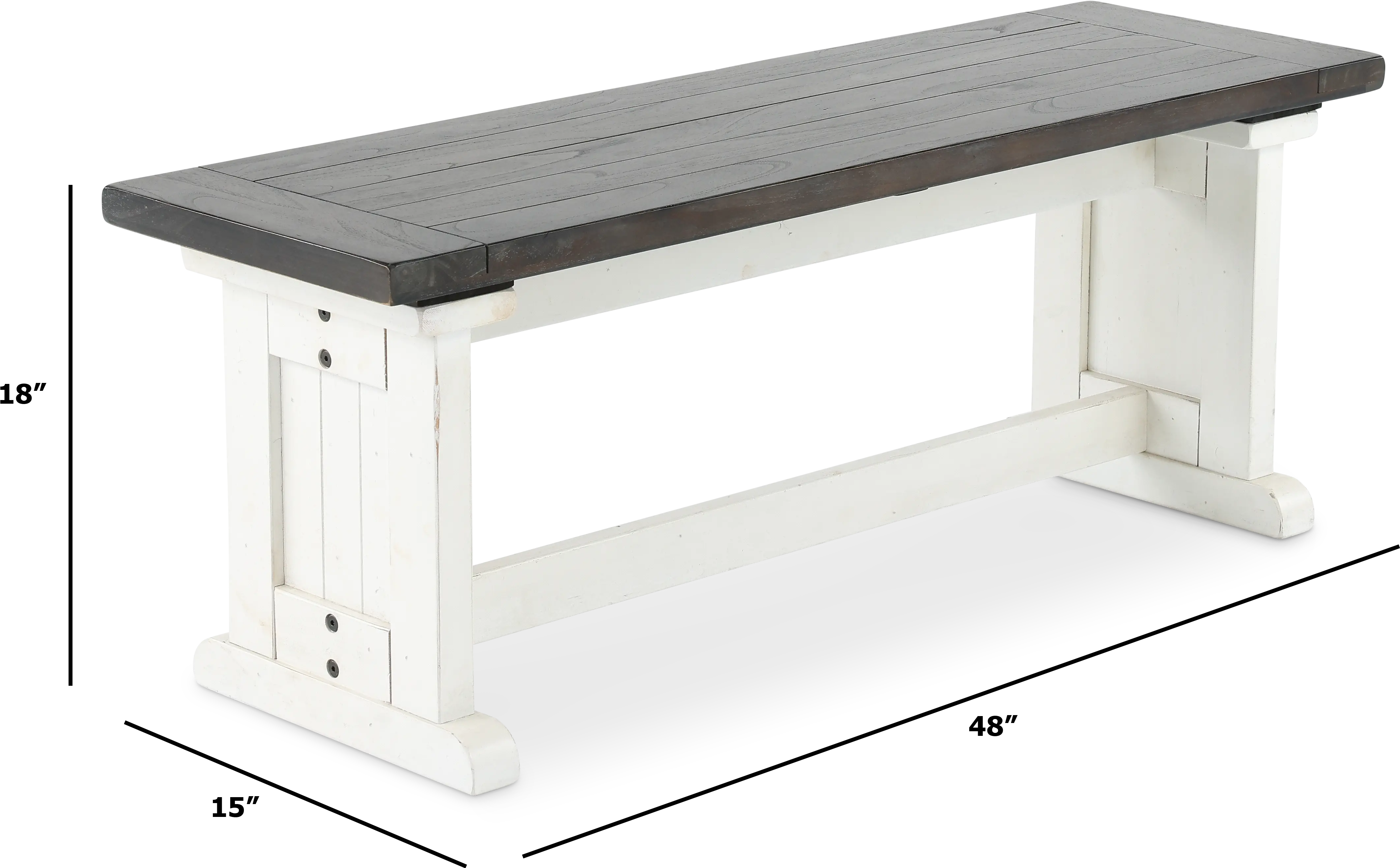 Bourbon County French Country 5 Piece Corner Dining Set-7