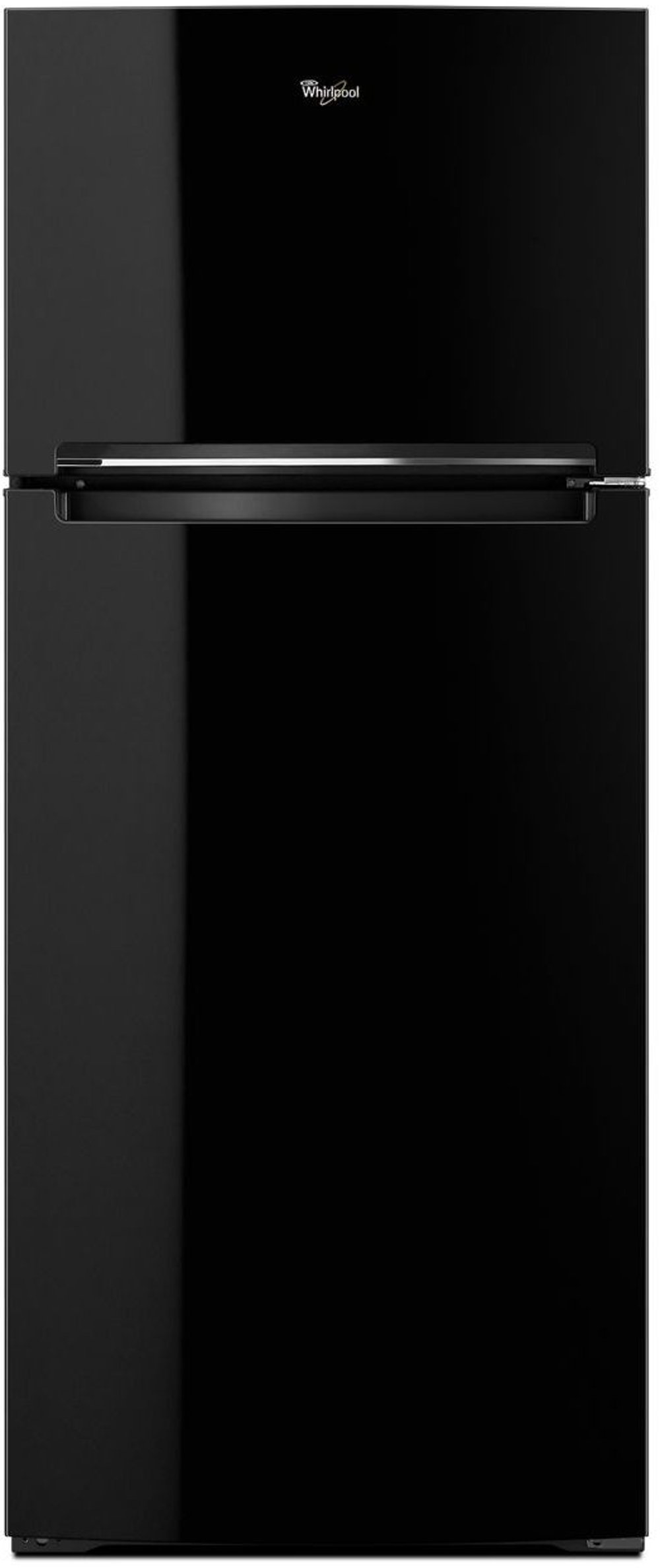 Whirlpool 18 cu ft Top Freezer Refrigerator - 28"W Black