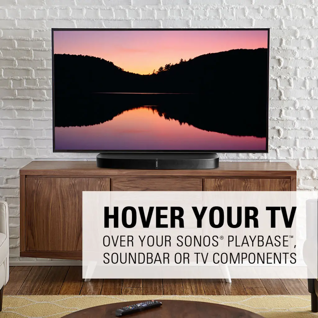 WSTV1-B1 SANUS WSTV1 Series Swivel TV Base-2