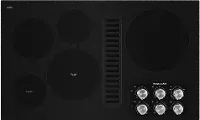 KCED606GBL KitchenAid 36 Inch Electric Cooktop - Black