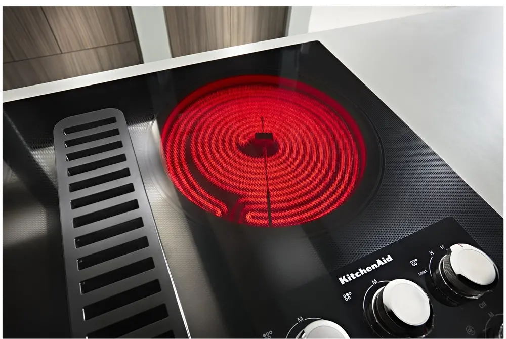 KCED606GBL KitchenAid 36 Inch Electric Cooktop - Black-4