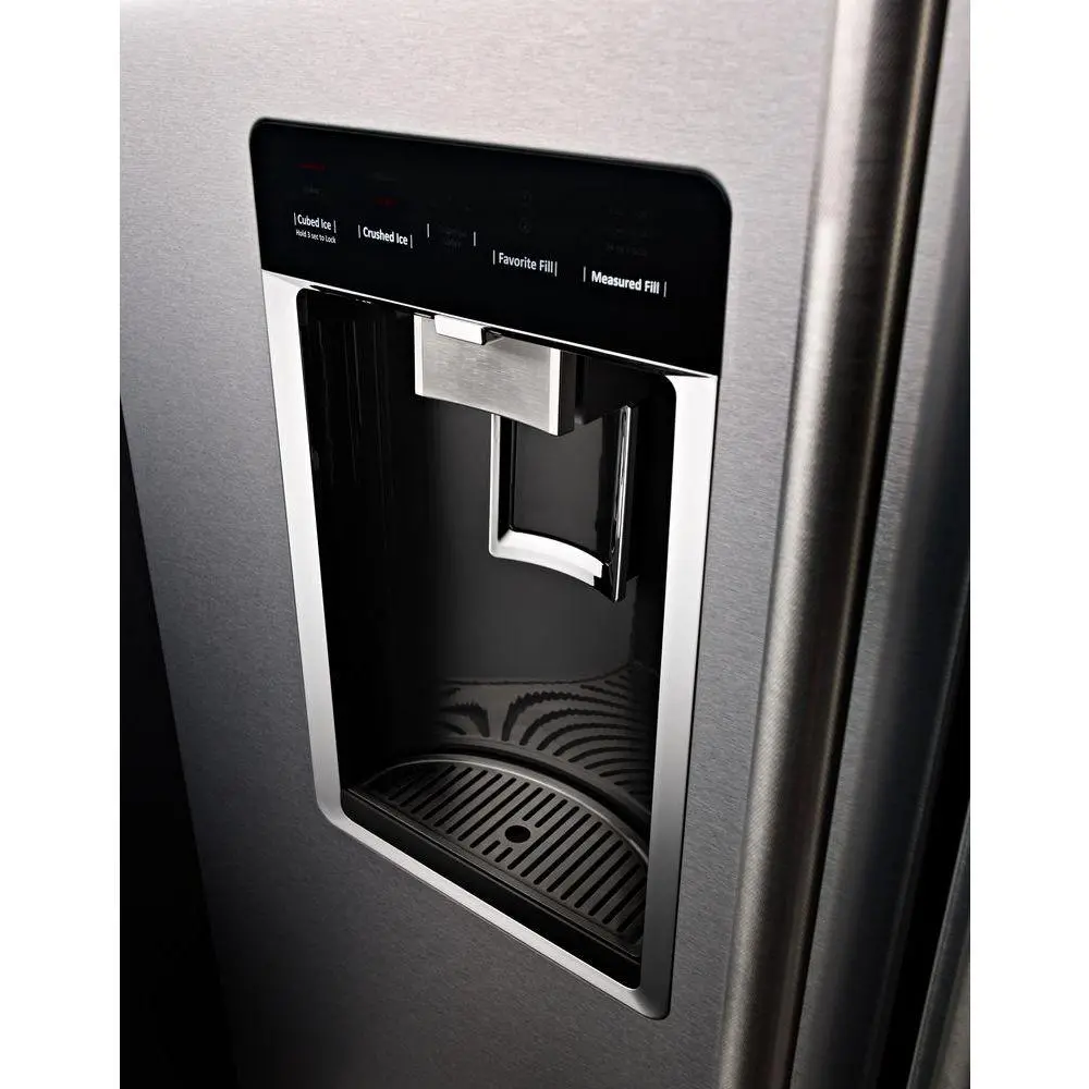 KRFC704FPS KitchenAid 24 Cu Ft French Door Refrigerator – Counter Depth Stainless Steel-4