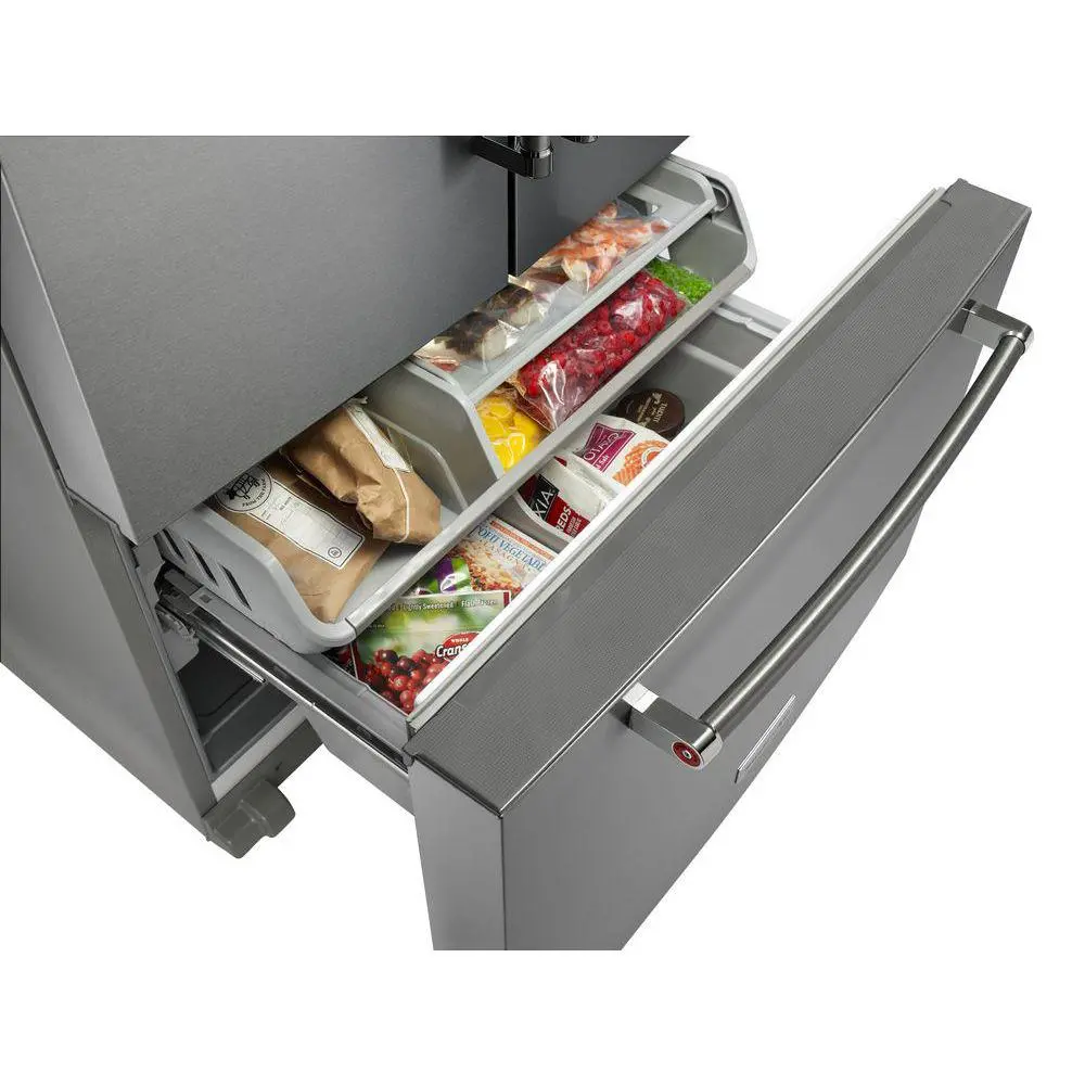 KRFC704FPS KitchenAid 24 Cu Ft French Door Refrigerator – Counter Depth Stainless Steel-6