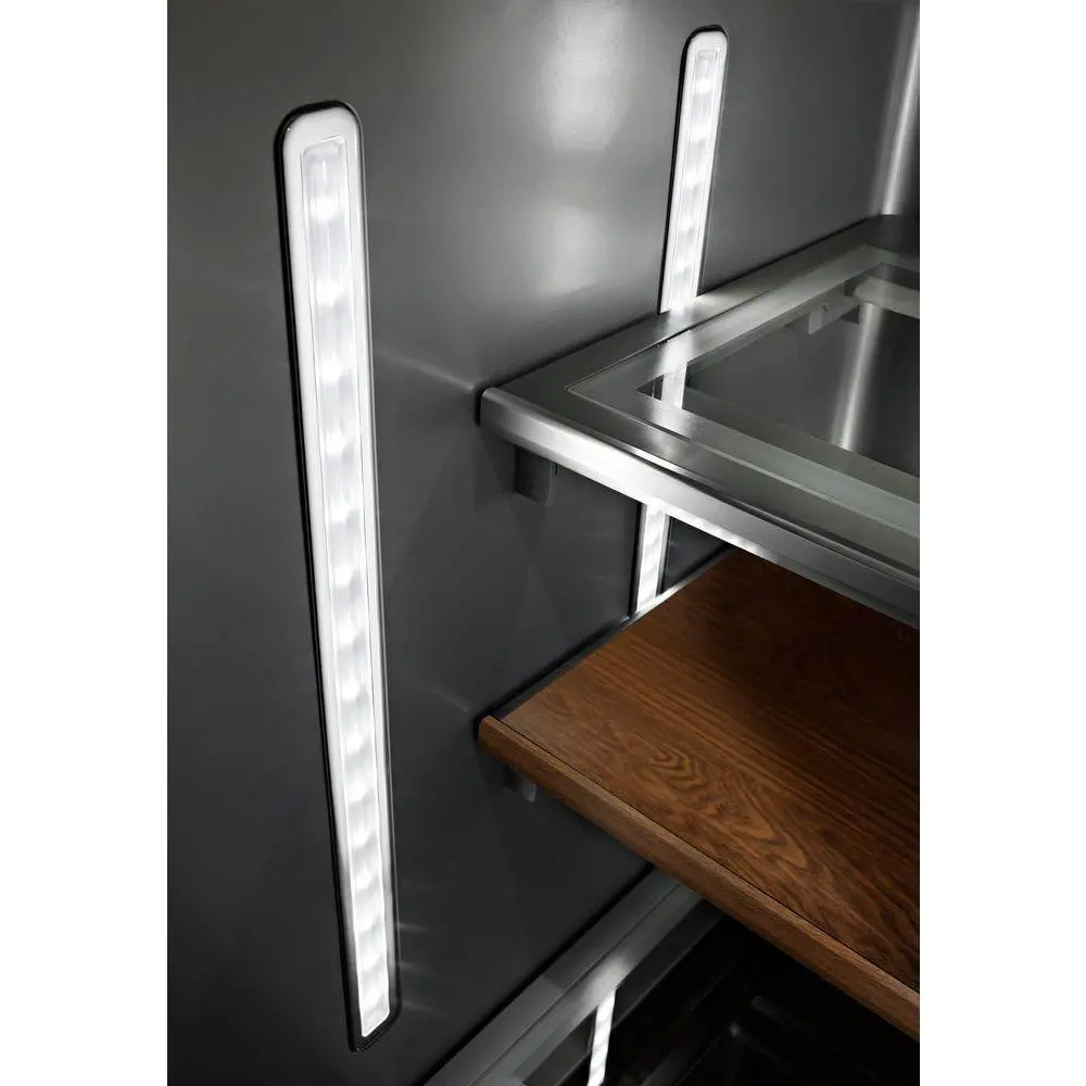 KRFC704FPS KitchenAid 24 Cu Ft French Door Refrigerator – Counter Depth Stainless Steel-7