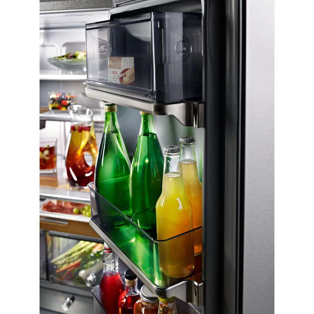 KRFC704FPS KitchenAid 24 Cu Ft French Door Refrigerator – Counter Depth Stainless Steel-8