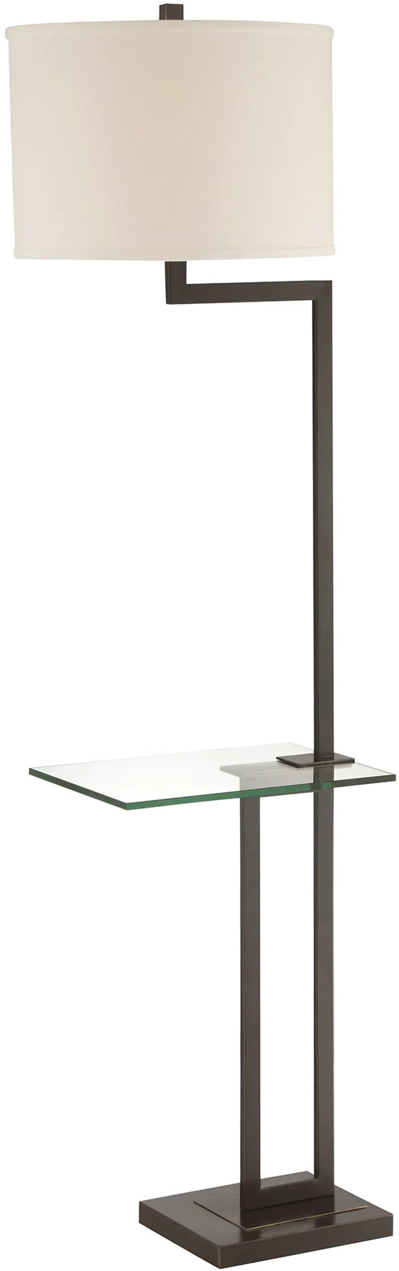 Rudko Floor Table Lamp with Glass Tray Table