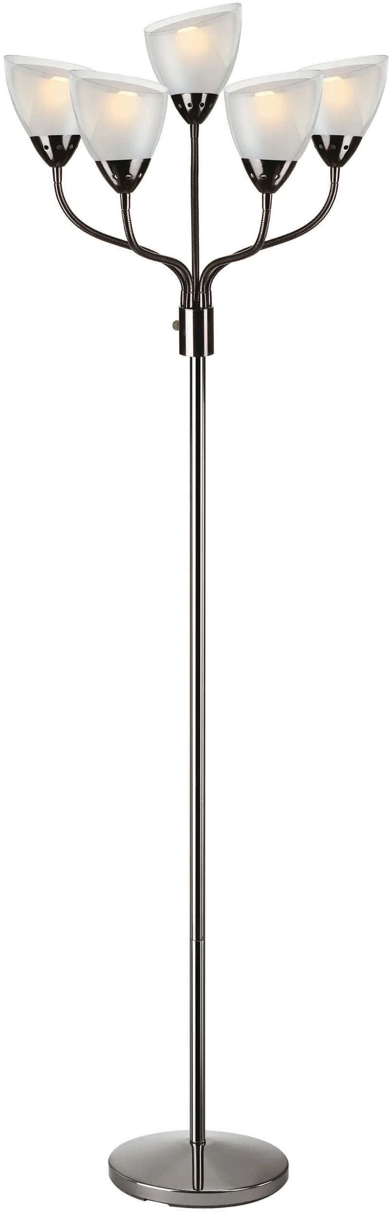 Elitia Sleek 5-Lite Floor Lamp