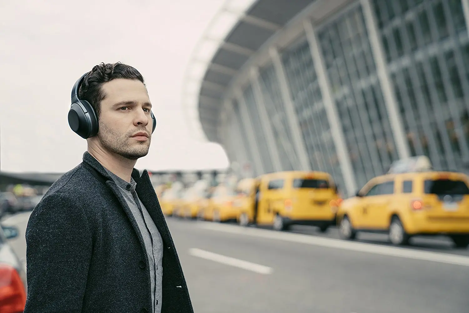 MDR1000X/B Sony 1000X Premium Noise-Canceling Headphones-2