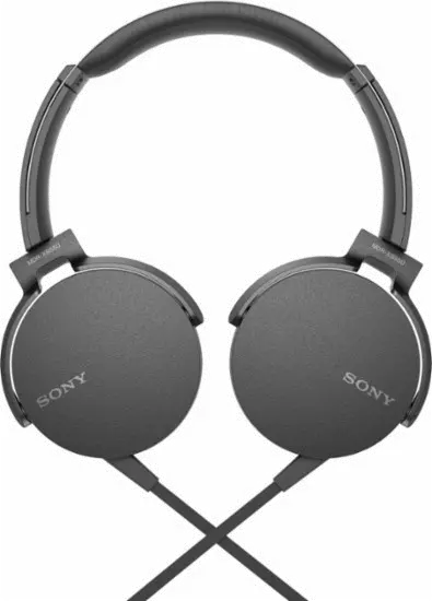 MDRXB550AP/B Sony Extra Bass On-Ear Headphones - Black-5