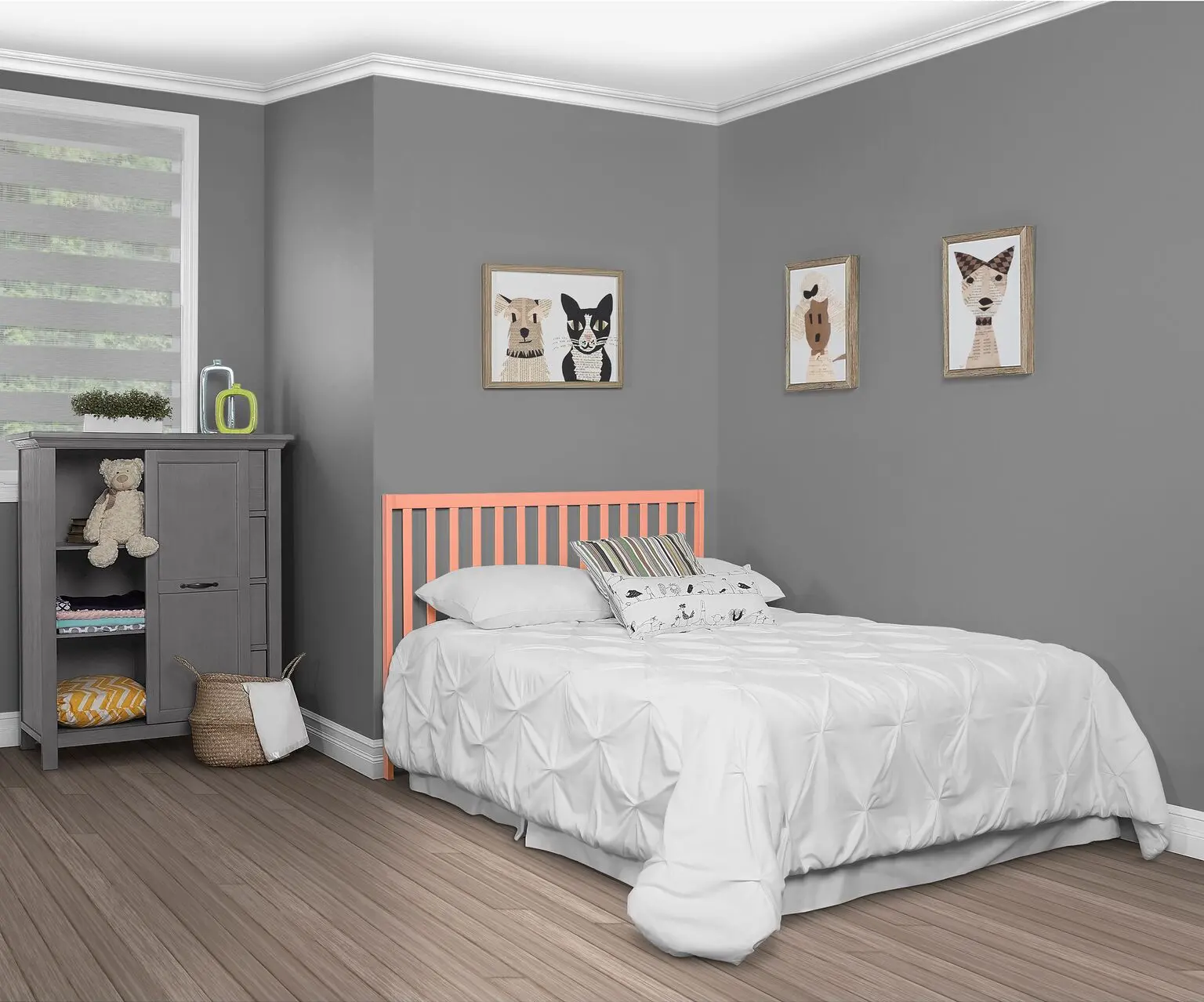 Fusion Coral 5-in-1 Convertible Crib - Synergy-2