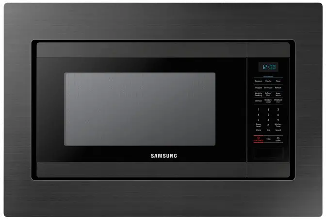 MA-TK8020TG Samsung Microwave Trim Kit - 30 Inch Black Stainless Steel-1