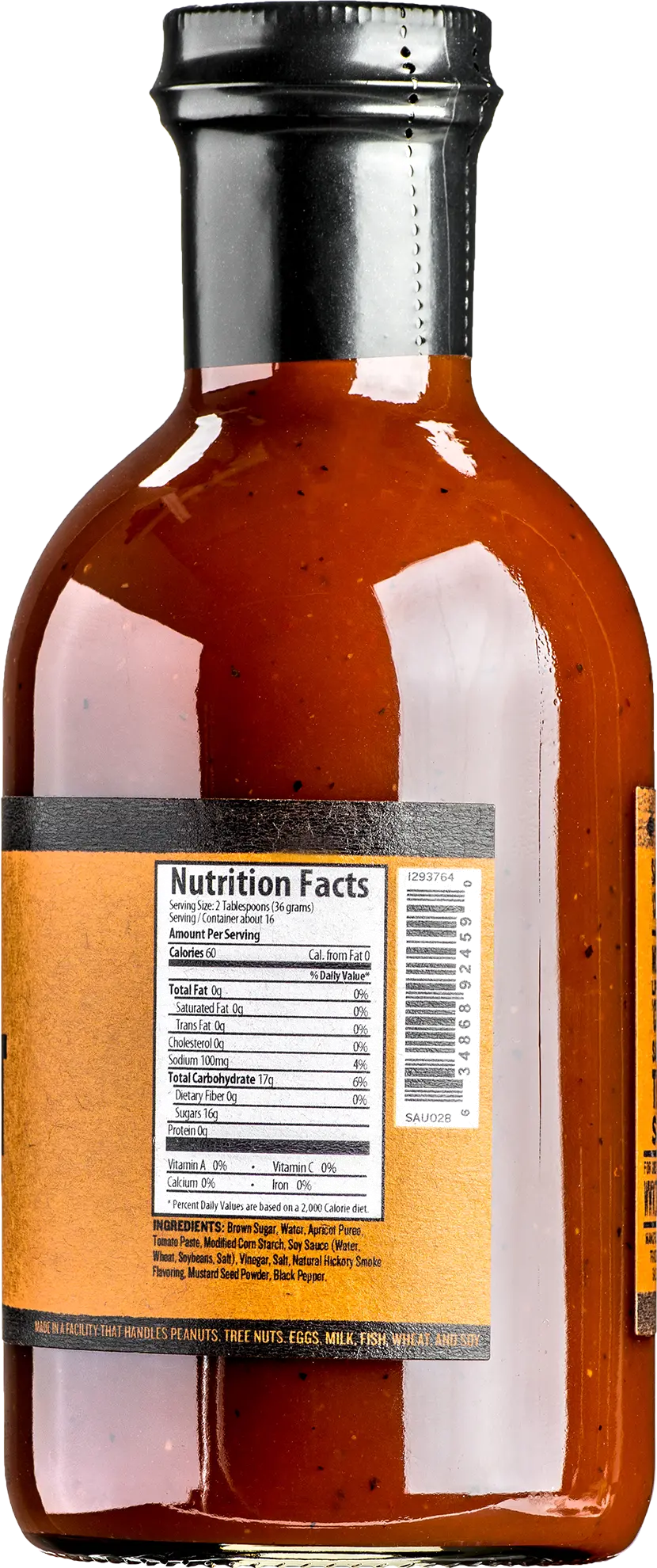 SAU028,APRICOT Traeger Grill Apricot BBQ Sauce-4