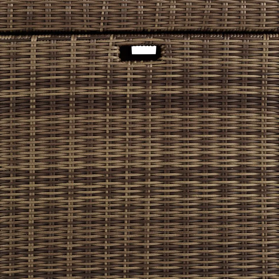 CO7305-WB Bradenton Brown Wicker Patio Storage Bin-8