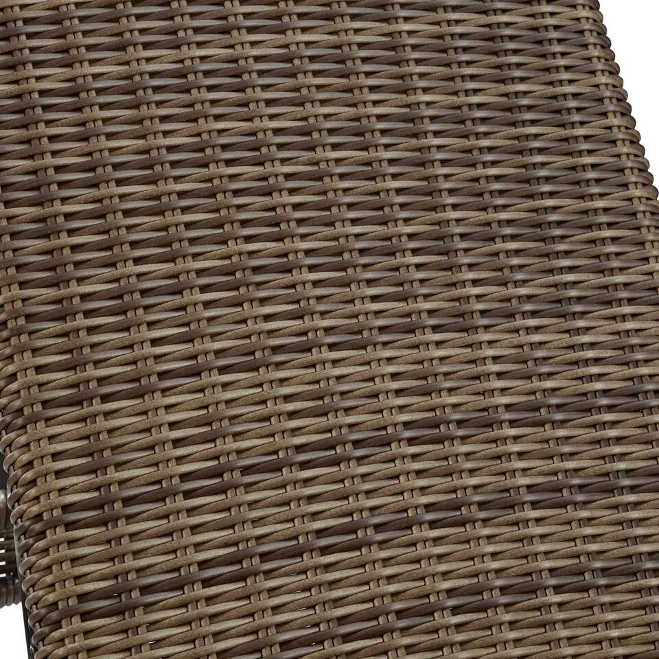 KO70070WB-NV Bradenton Navy and Wicker Patio Chaise Lounge-8