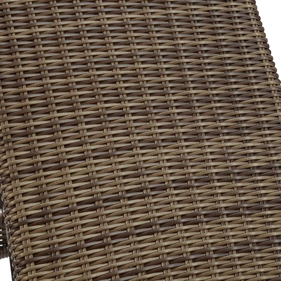 KO70070WB-NV Bradenton Navy and Wicker Patio Chaise Lounge-8