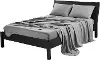 BGS199406 BedGear Gray Hyper Cotton King Bed Sheets