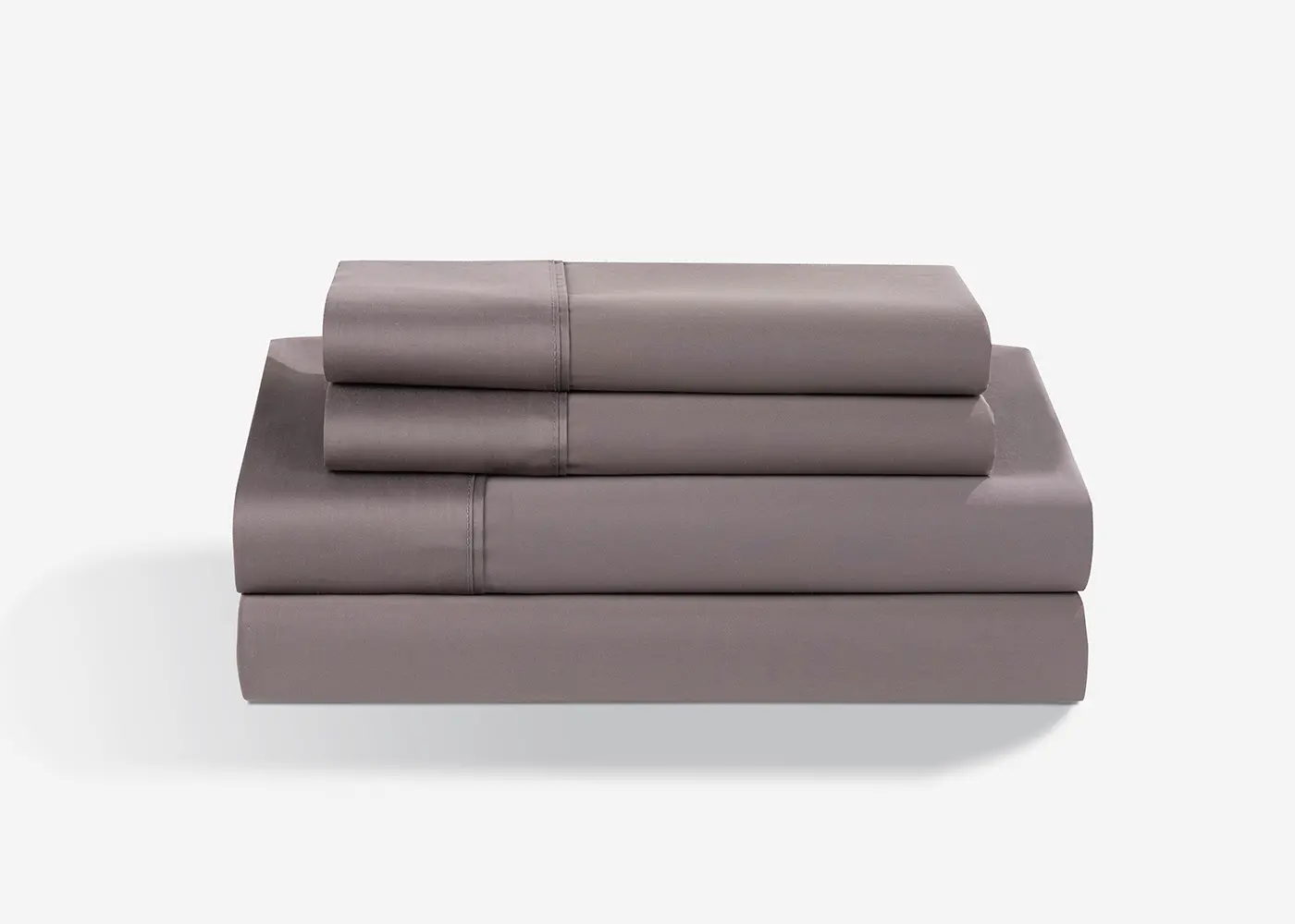 BGS199408 BedGear Gray Hyper Cotton Split King Bed Sheets-1