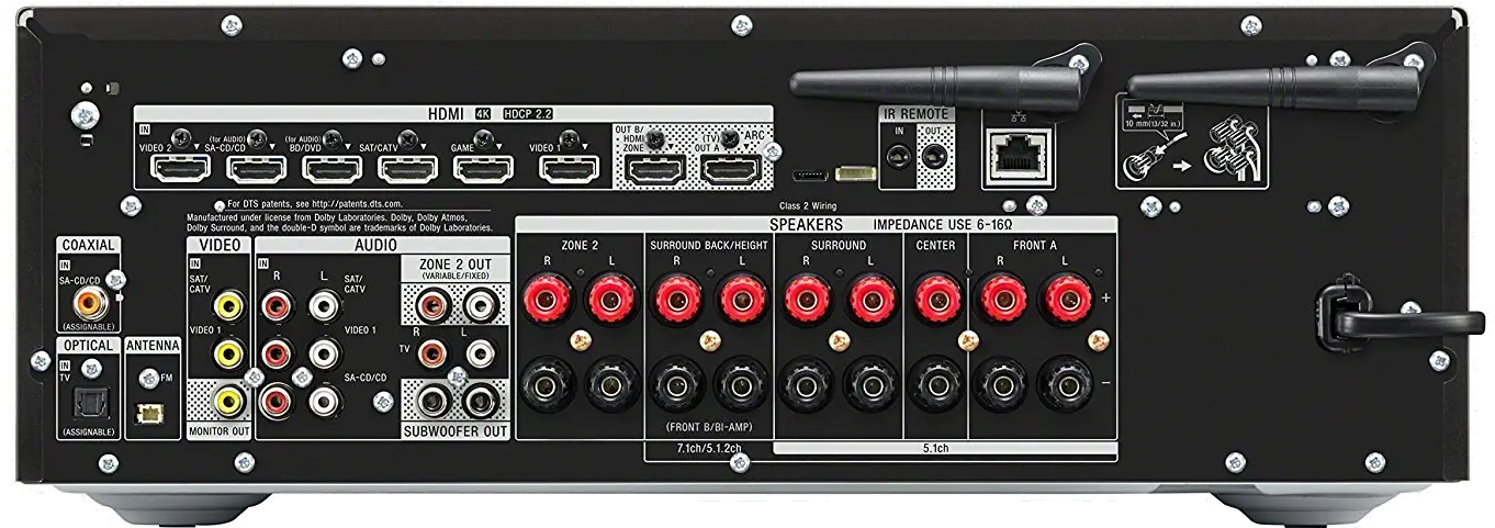 STR-DN1080 Sony 7.2 Channel Home Theater Atmos A/V Receiver-2