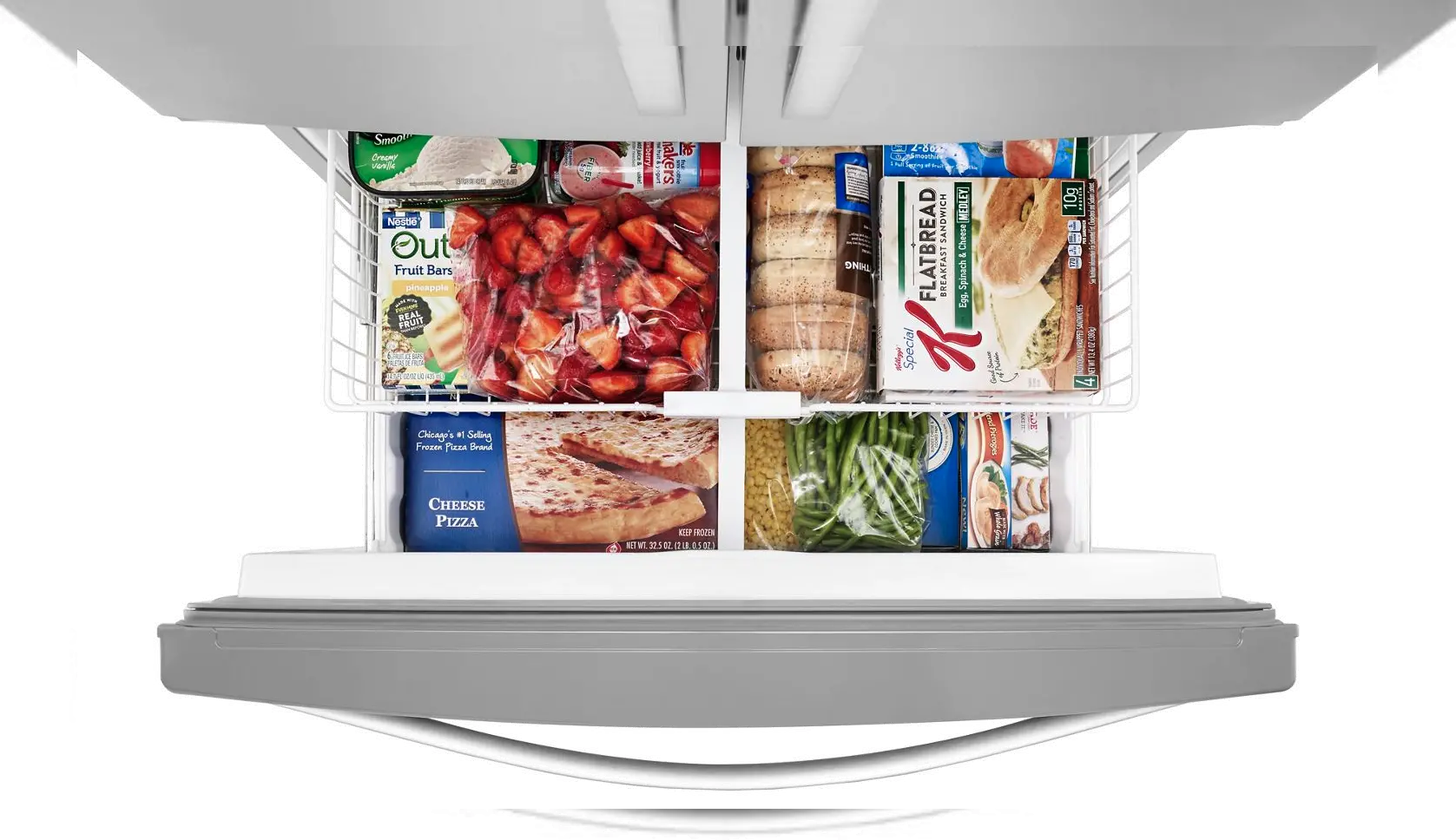 WRF555SDFZ Whirlpool 24.7 cu ft French Door Refrigerator - Stainless Steel-4