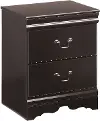 Huey Vineyard Black Nightstand