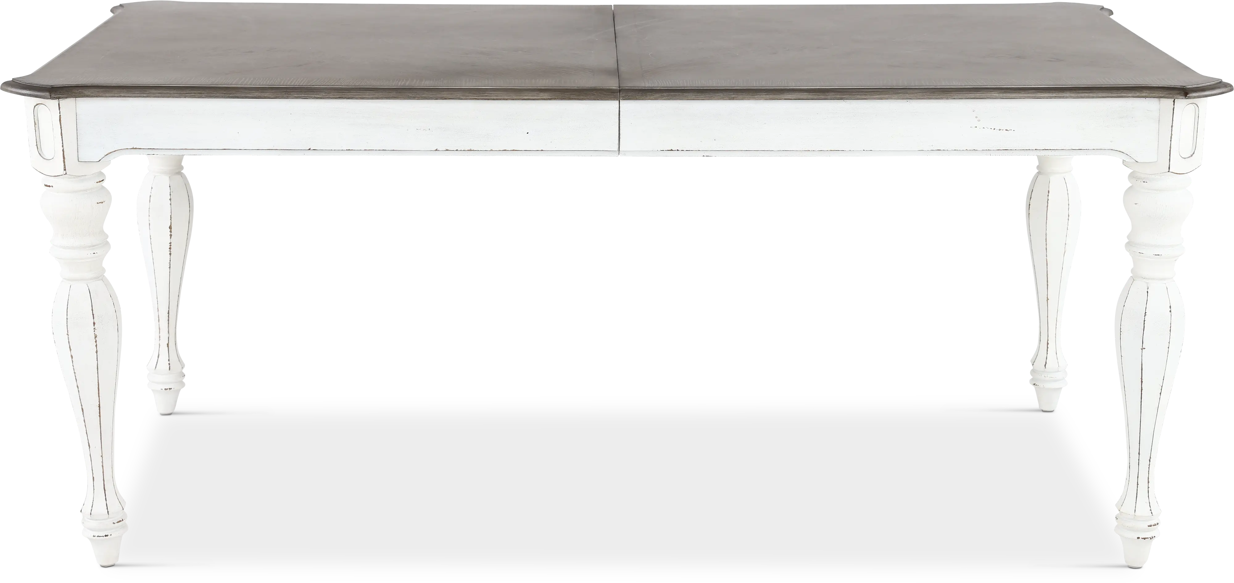 244-T4490 Magnolia Manor Antique White Dining Table-1